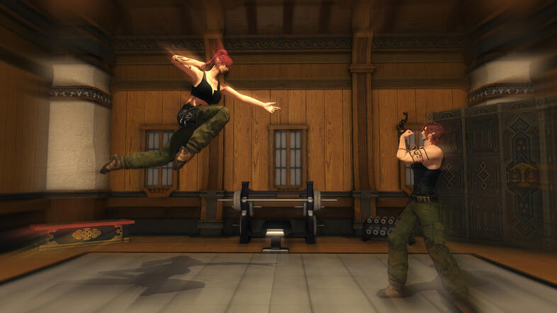 Jump punch